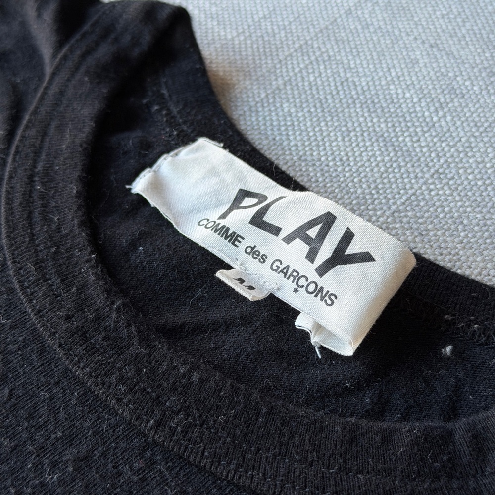 Comme Des Garçons Black Heart Patch Tee - Picture 3 of 3